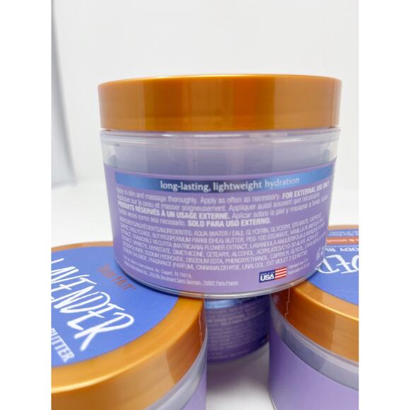 4x TREE HUT Lavender Whipped Shea Body Butter 8.4oz NEW Vanilla Calming - Picture 5 of 5